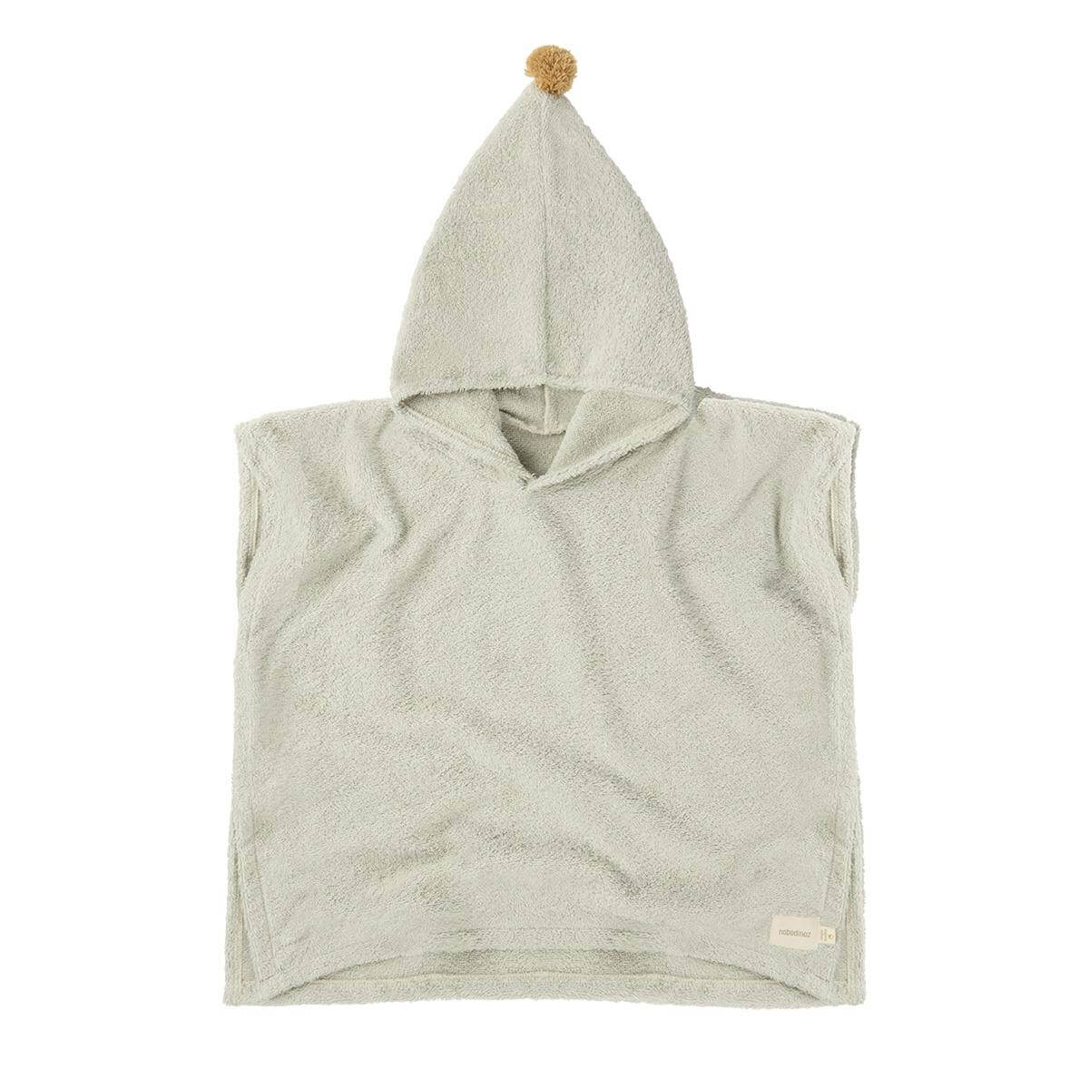 Poncho SO CUTE Nobodinoz sage green