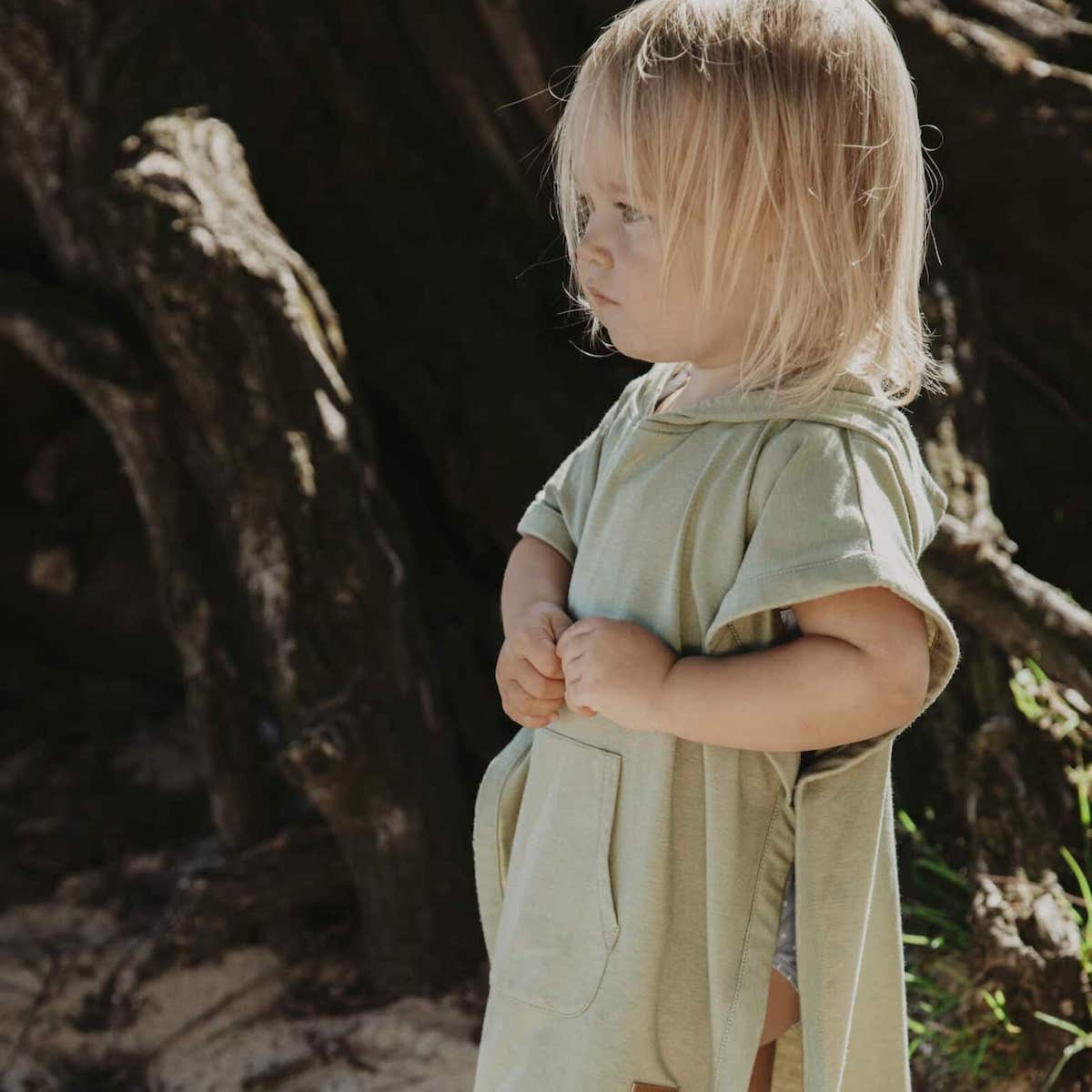 Poncho UV 1-2A Cloby Olive Green