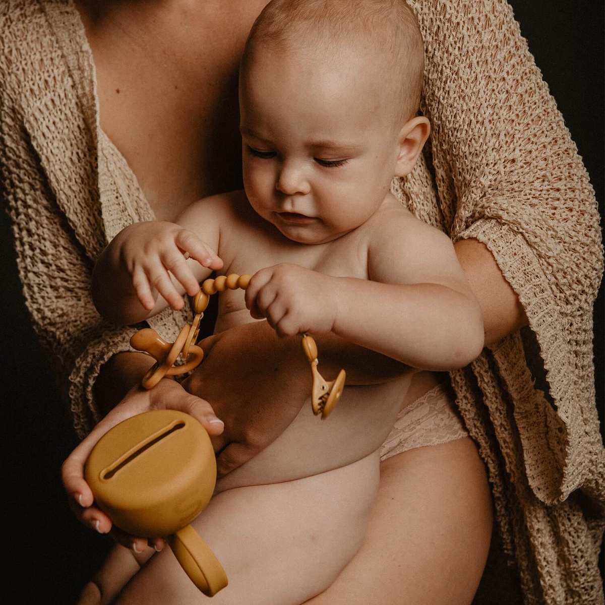 Portachupetes silicona Suavinex Nude I3