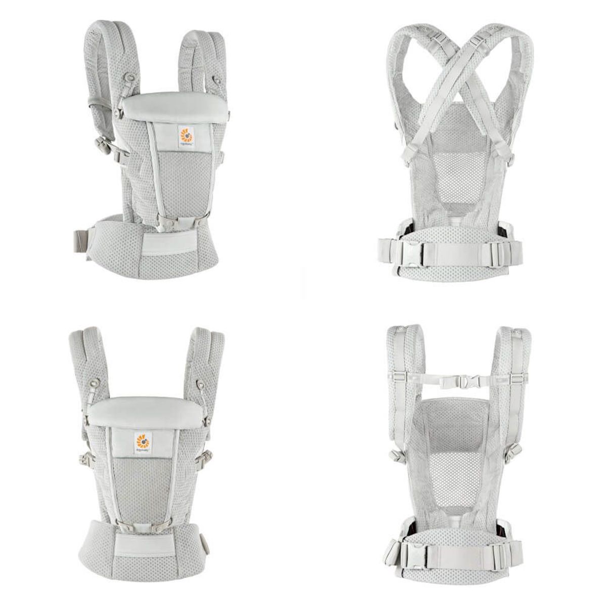 Porte-Bébé ADAPT SOFT FLEX MESH Ergobaby Gris Perle