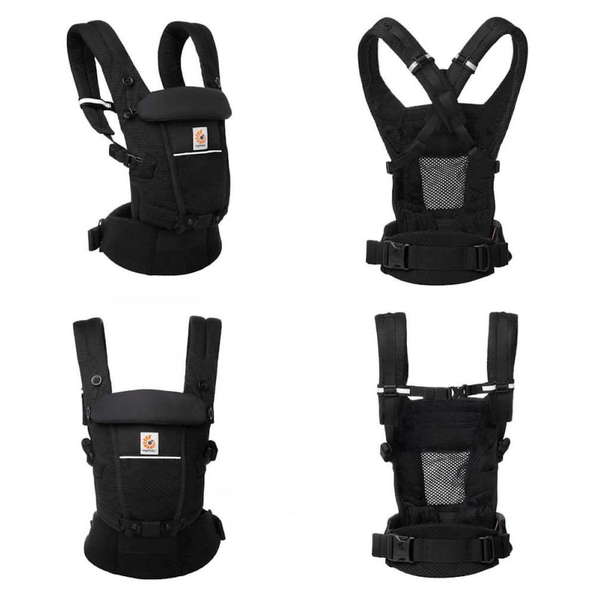 Porte-Bébé ADAPT SOFT FLEX MESH Ergobaby Onyx Black