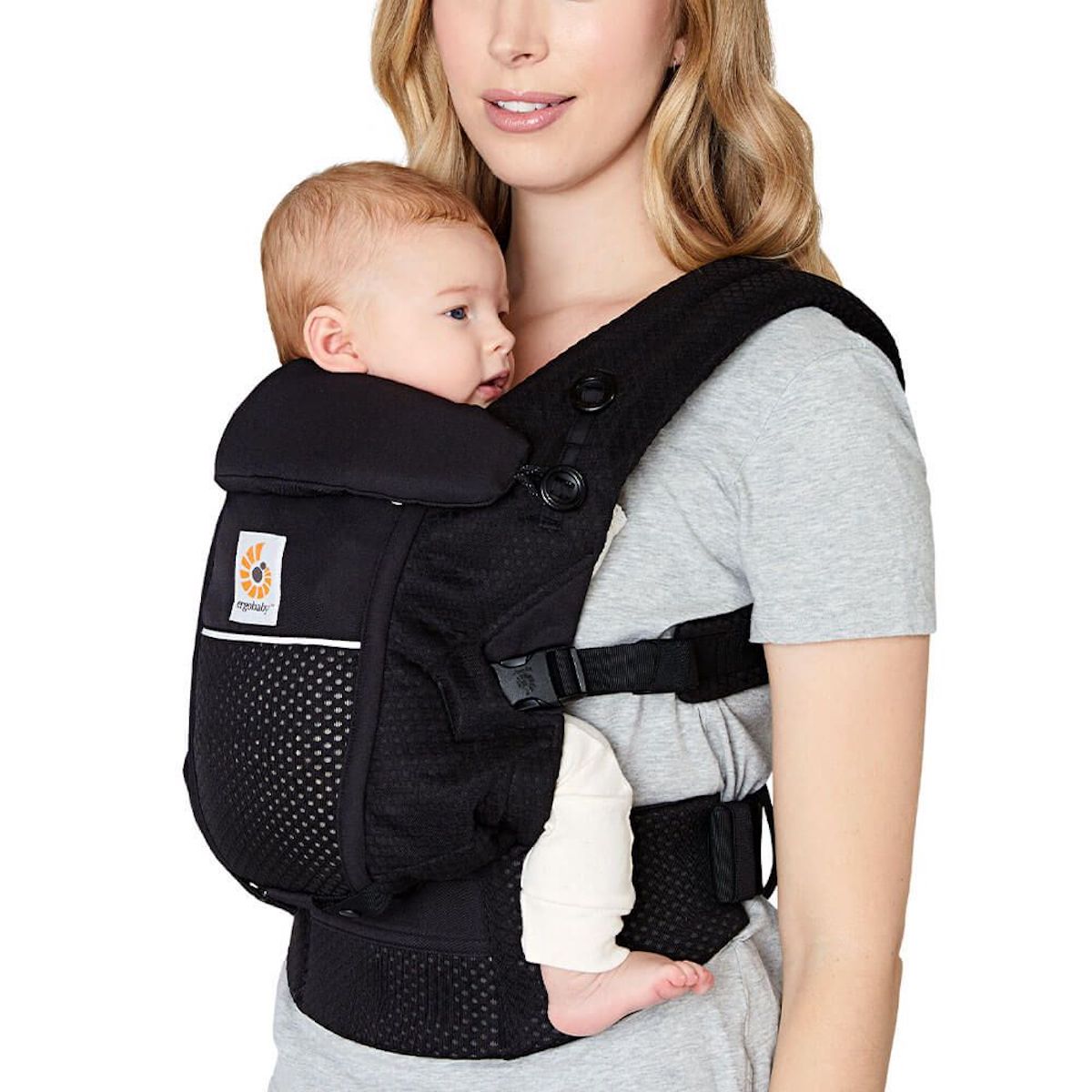 Porte-Bébé ADAPT SOFT FLEX MESH Ergobaby Onyx Black