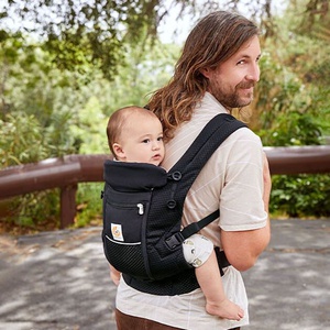Porte-Bébé ADAPT SOFT FLEX MESH Ergobaby Onyx Black