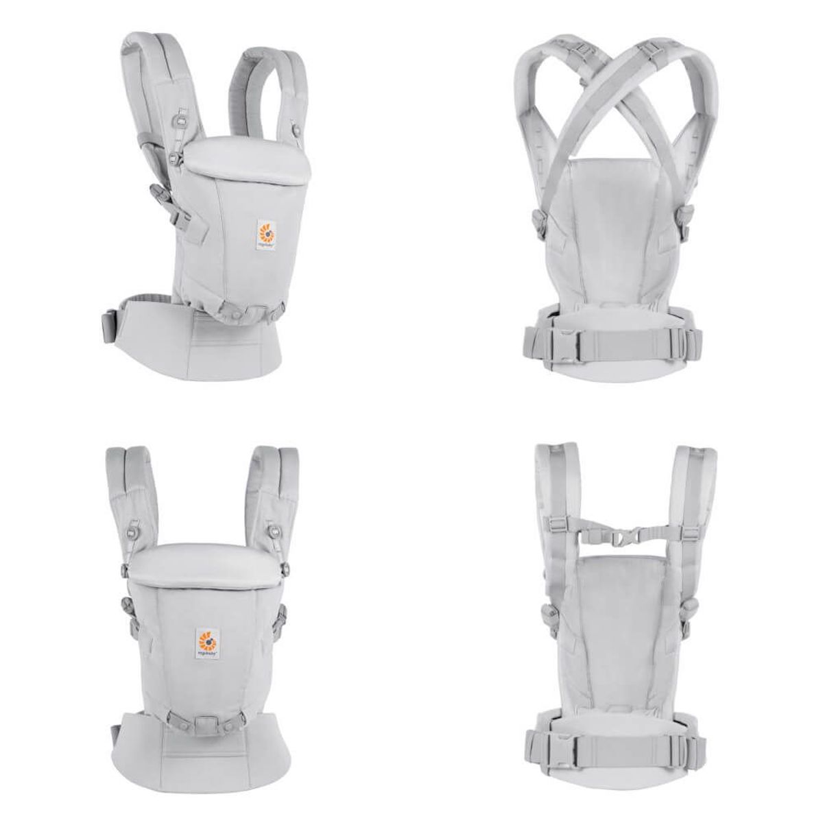 Porte-Bébé ADAPT SOFT TOUCH COTON Ergobaby Gris Perle