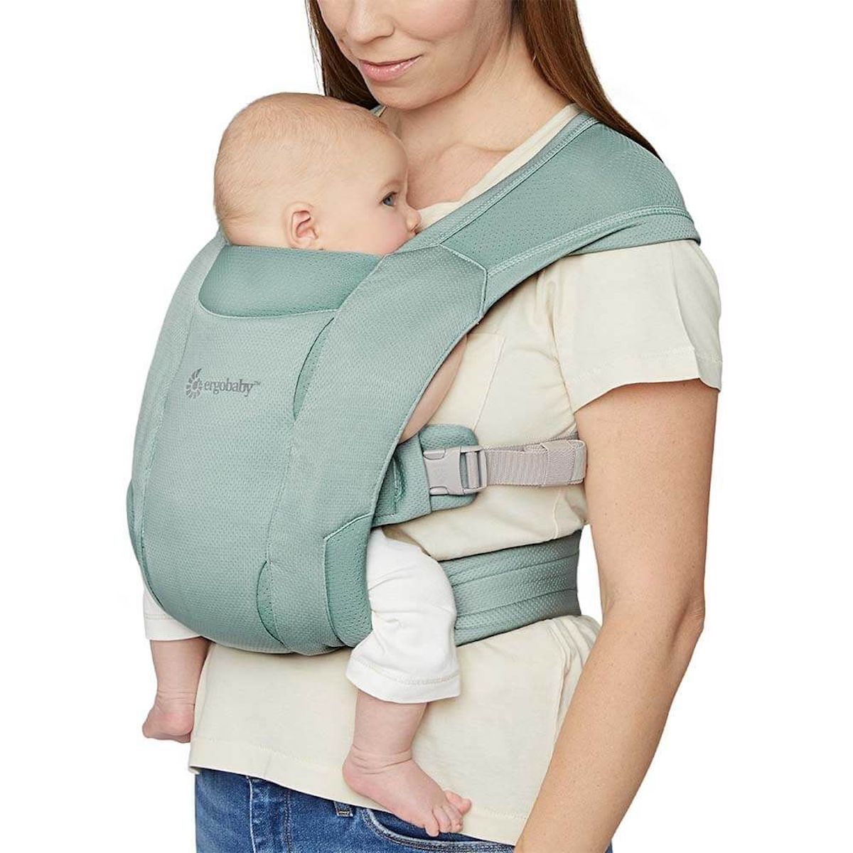 Porte-Bébé EMBRACE Ergo Baby Soft Air Mesh-sage