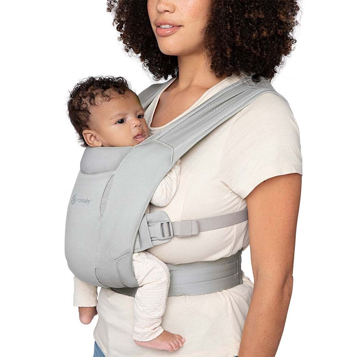 Porte-Bébé EMBRACE Ergo Baby Soft Air Mesh-soft grey
