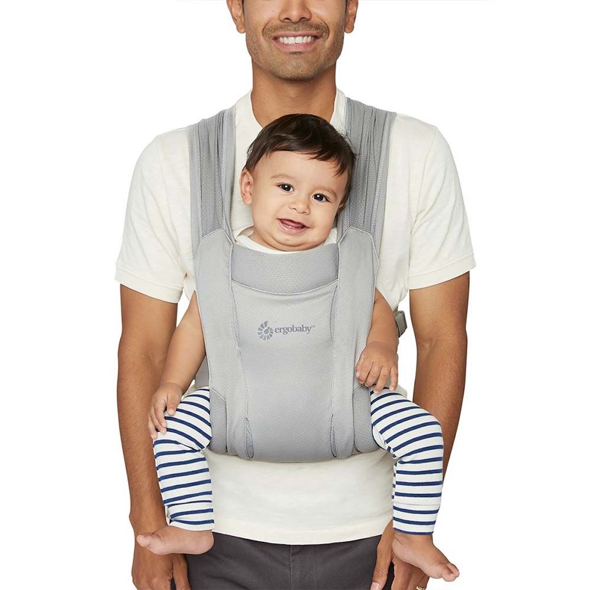 Porte-Bébé EMBRACE Ergo Baby Soft Air Mesh-soft grey