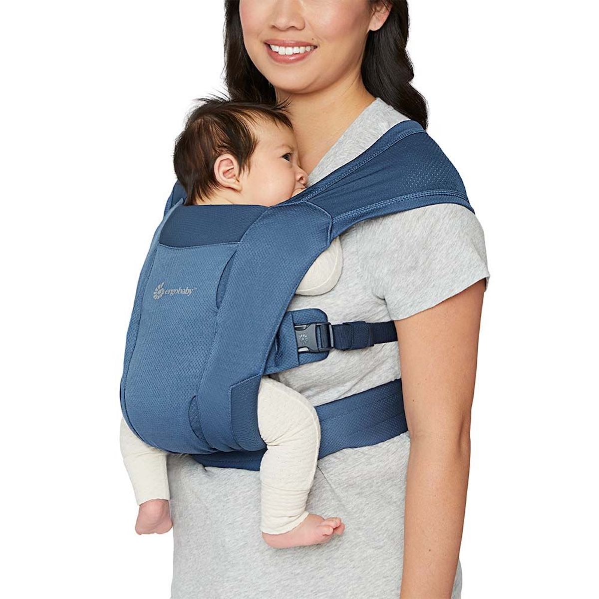Porte-Bébé EMBRACE Ergobaby Soft Air Blue