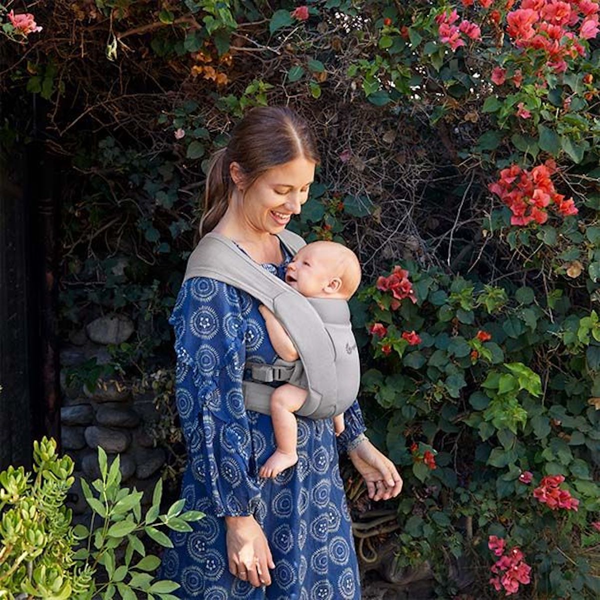 Porte-Bébé EMBRACE Ergobaby Soft Air Mesh-soft grey