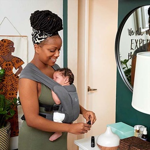 Porte-Bébé EMBRACE Ergobaby Soft Air Mesh-washed black