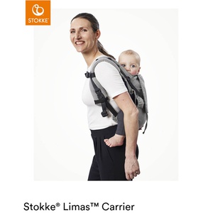 Porte-bébé frontal-dorsal LIMAS Flex Stokke floral beige