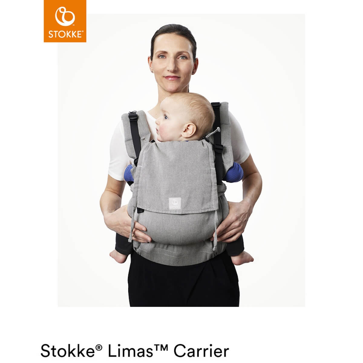 Porte-bébé frontal-dorsal LIMAS Flex Stokke glacier green