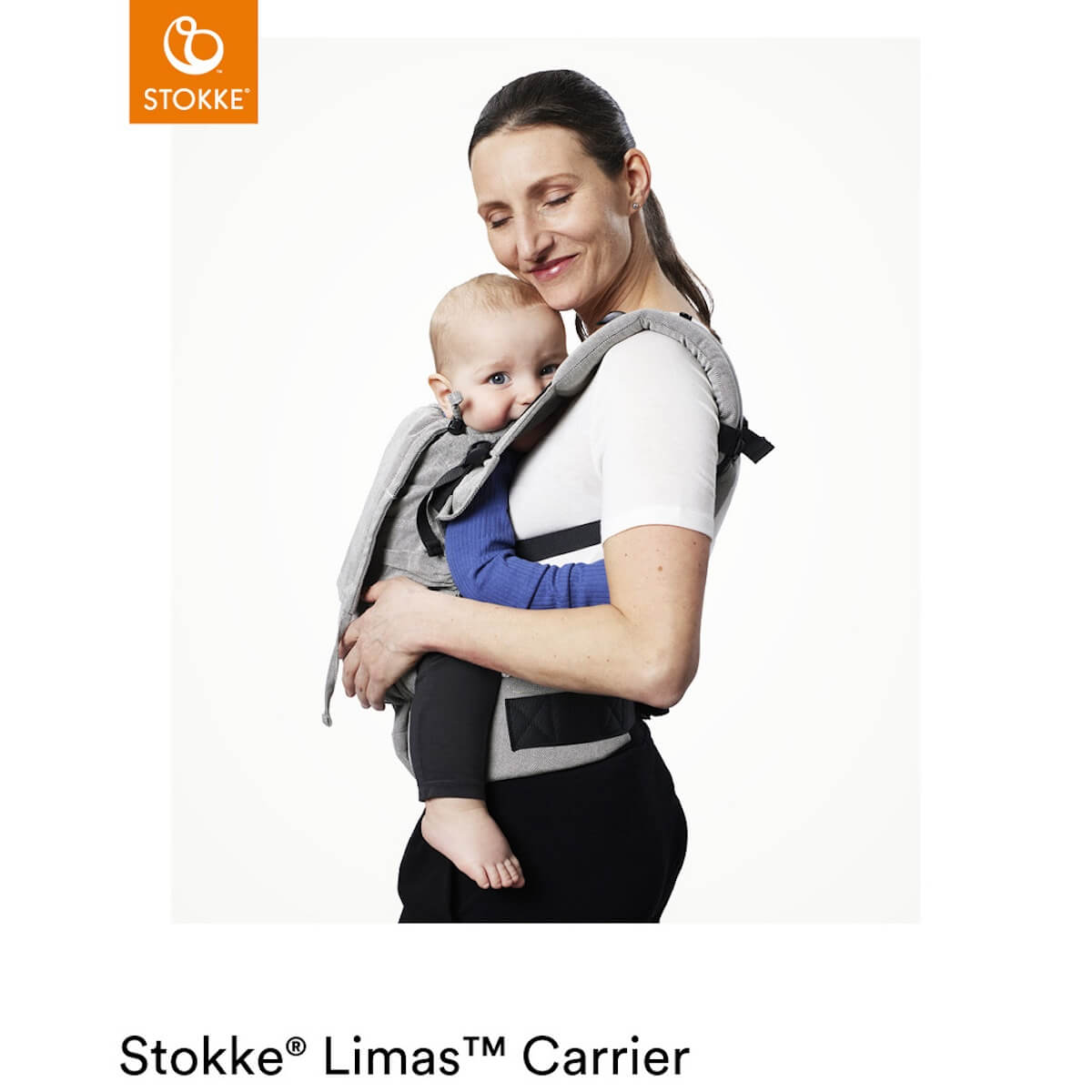 Porte-bébé frontal-dorsal LIMAS Flex Stokke glacier green