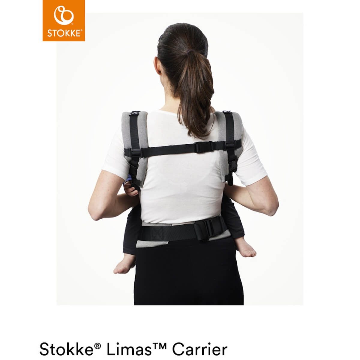 Porte-bébé frontal-dorsal LIMAS Flex Stokke glacier green