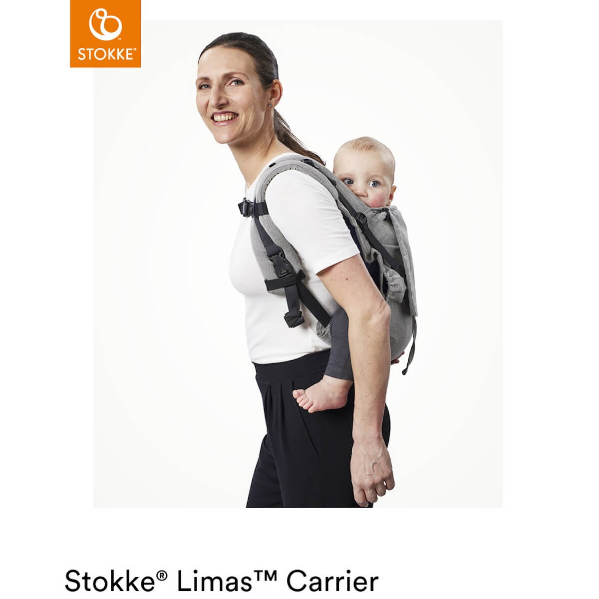 Porte-bébé frontal-dorsal LIMAS Flex Stokke terracota