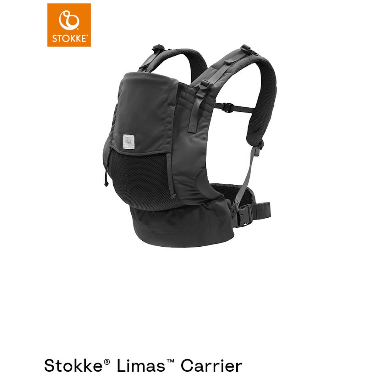 Porte-bébé frontal-dorsal LIMAS Mesh Stokke anthracite
