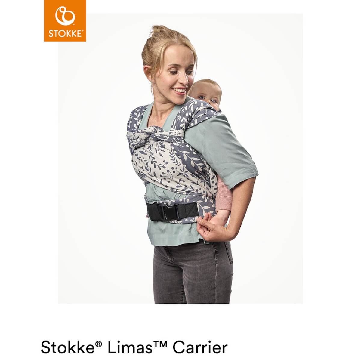 Porte-bébé frontal-dorsal LIMAS Plus Stokke black