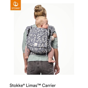 Porte-bébé frontal-dorsal LIMAS Plus Stokke black