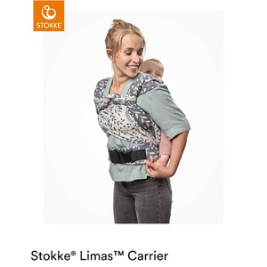 Porte-bébé frontal-dorsal LIMAS Plus Stokke floral beige
