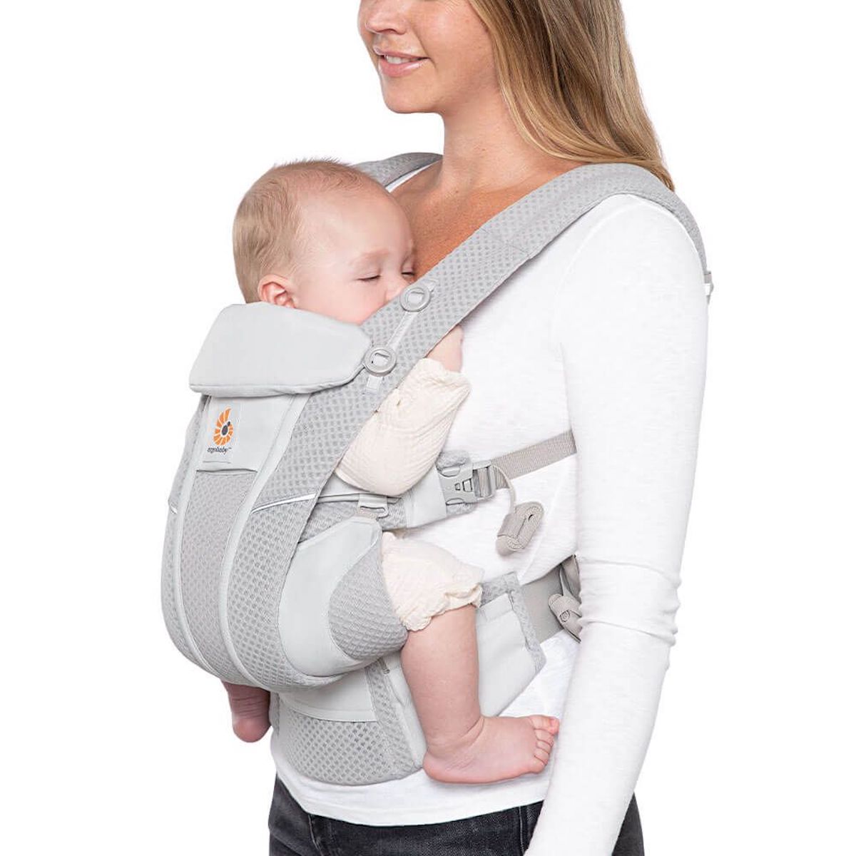 Porte bébé OMNI BREEZE Ergo Baby Gris Perla