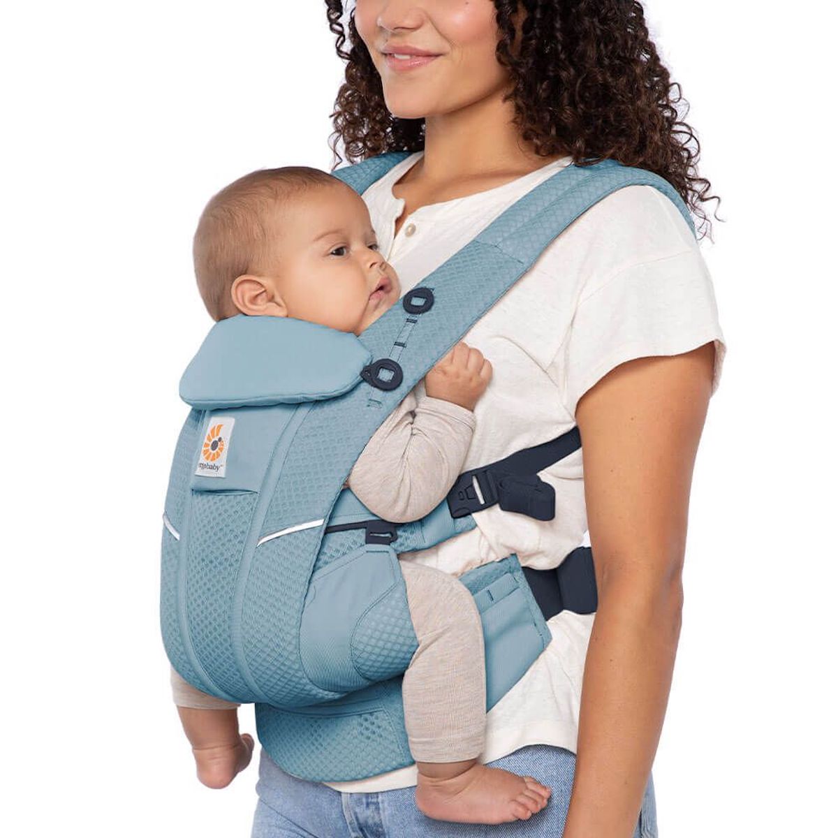 Porte-Bébé OMNI BREEZE Ergobaby Bleu Ardoise