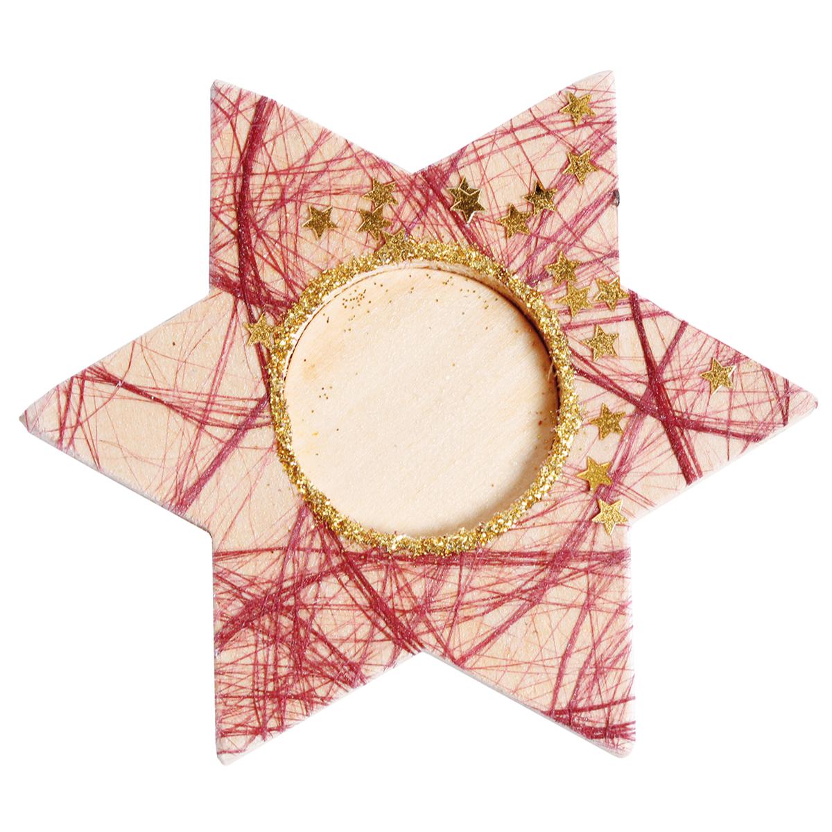 Porte-bougie à chauffe-plat Étoile Beleduc