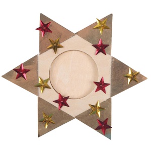 Porte-bougie à chauffe-plat Étoile Beleduc