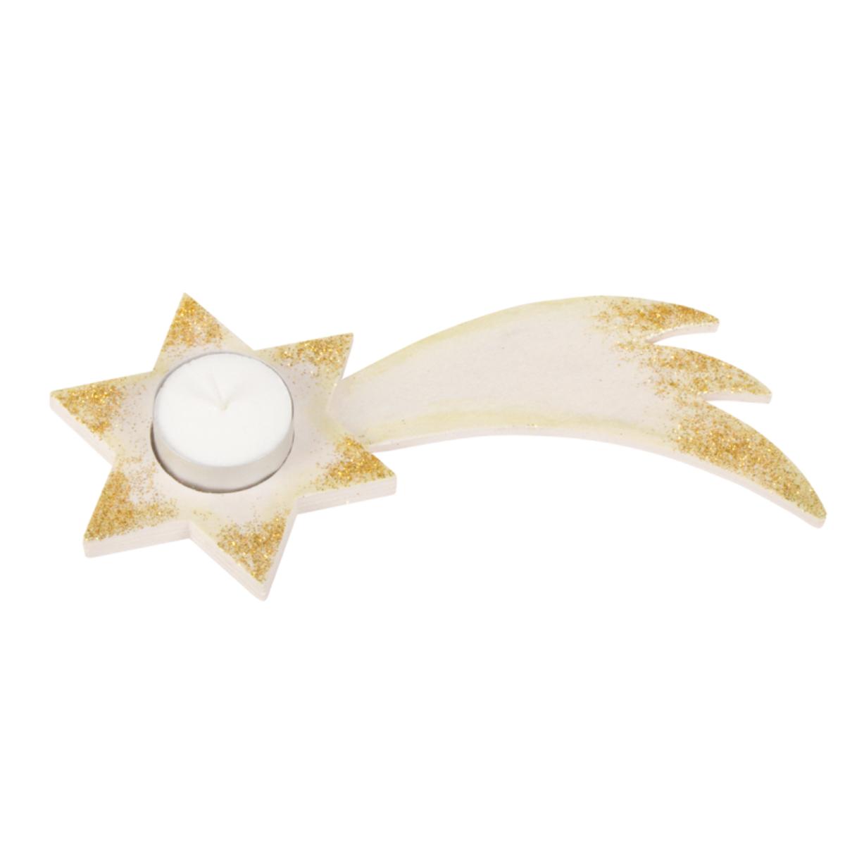 Porte-bougie à chauffe-plat 