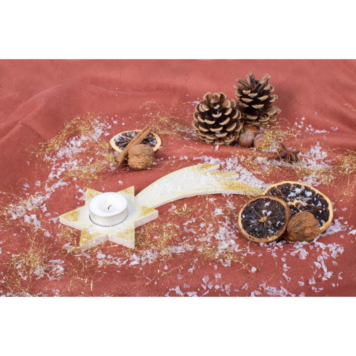 Porte-bougie à chauffe-plat 