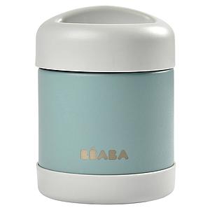 Portion inox isotherme 300ml Beaba light mist-eucalyptus green