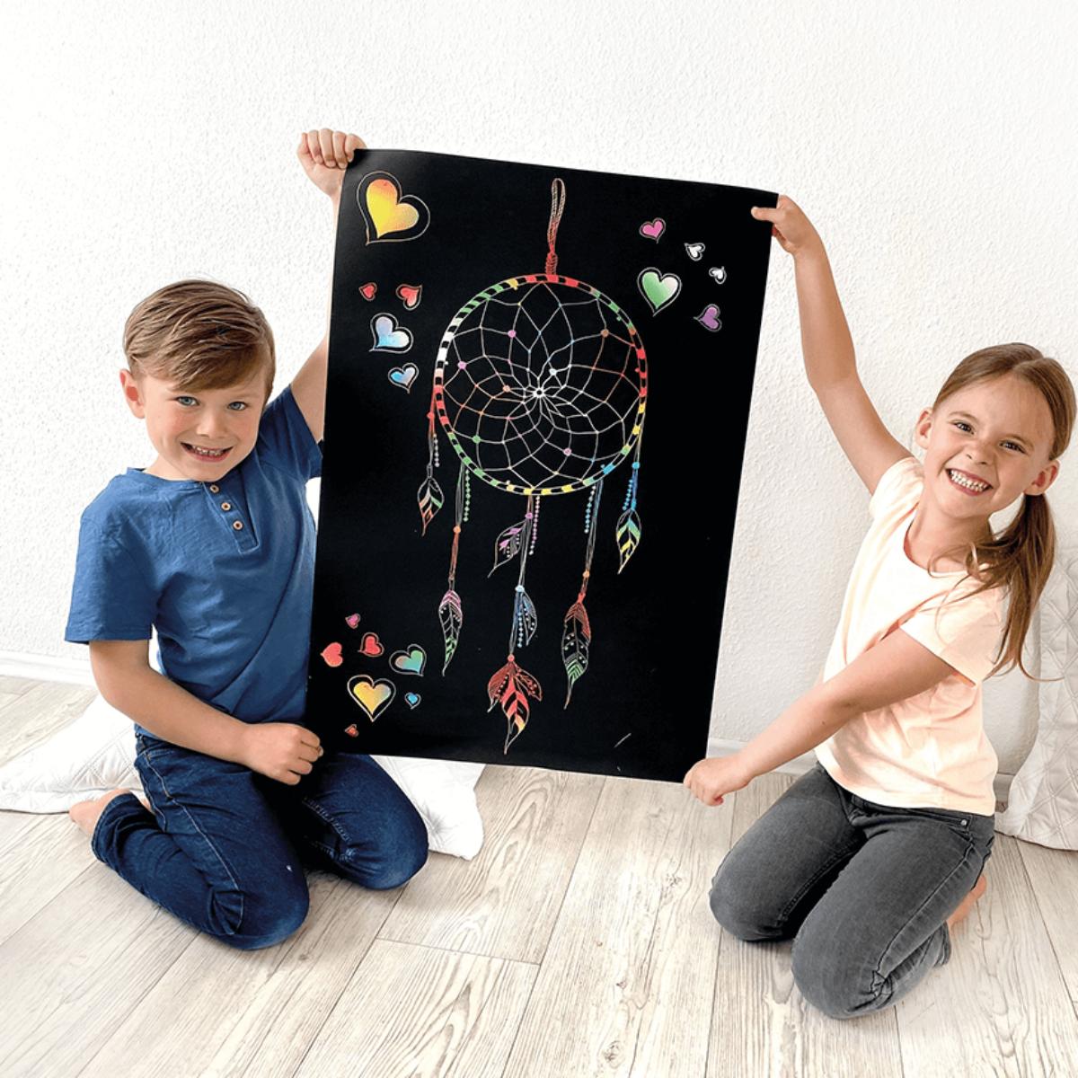 Poster à gratter XL 8pcs Beleduc