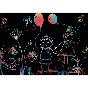 Poster à gratter XL 8pcs Beleduc