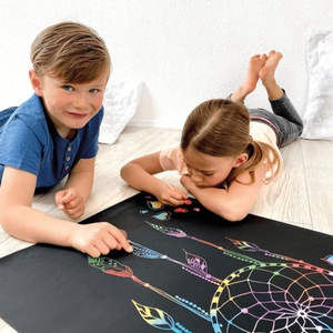 Poster à gratter XL 8pcs Beleduc