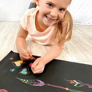 Poster à gratter XL 8pcs Beleduc