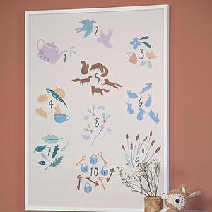 Poster numbers DAYDREAM Sebra