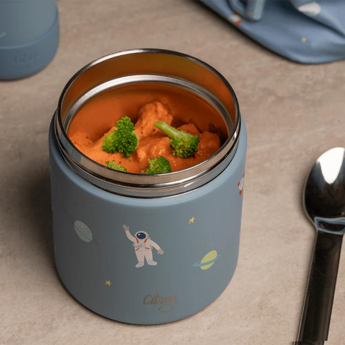 Pot à aliments isotherme CLASSIC 350ml Citron spaceship