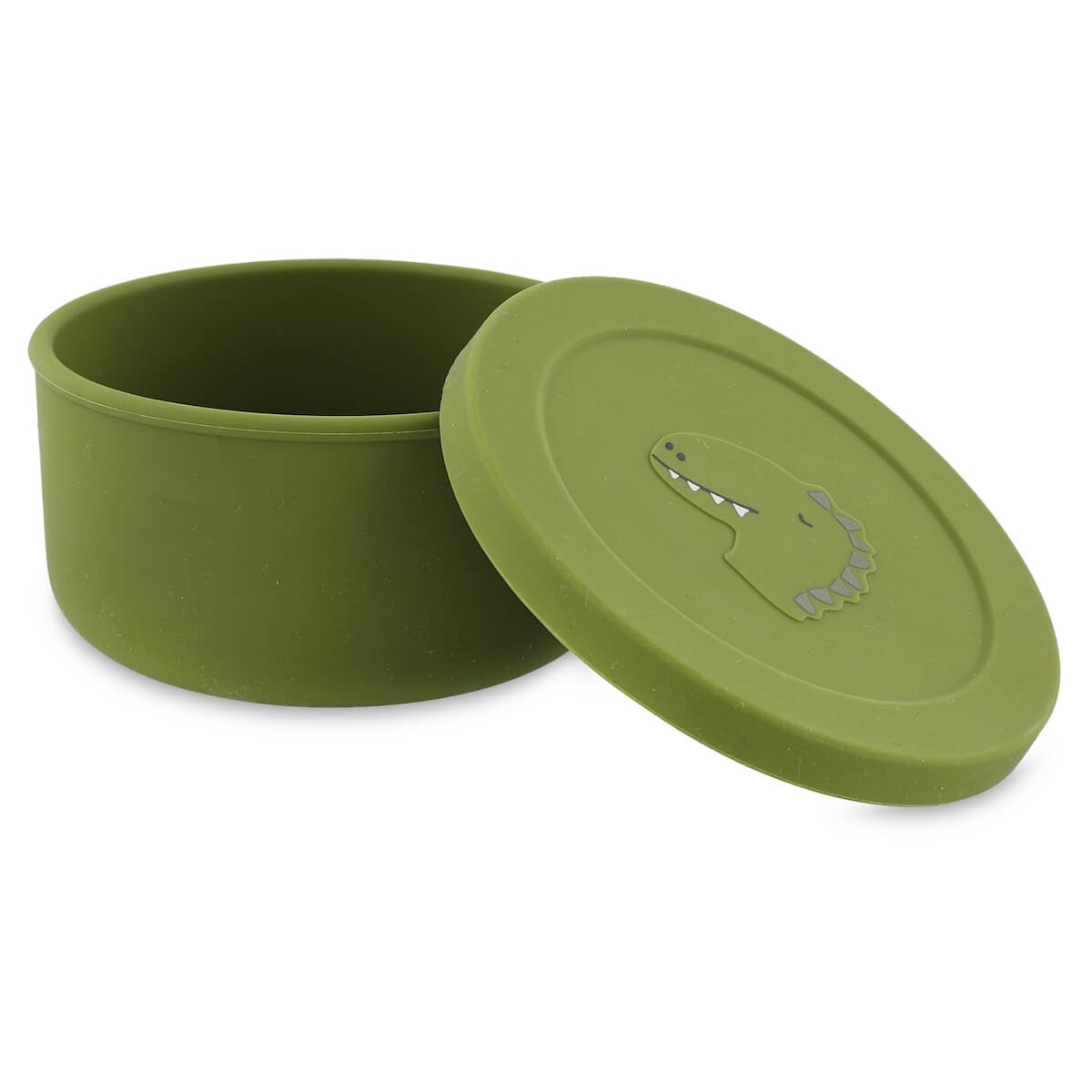 Pot à Snack Silicone avec Couvercle MR. DINO Trixie