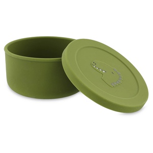 Pot à Snack Silicone avec Couvercle MR. DINO Trixie