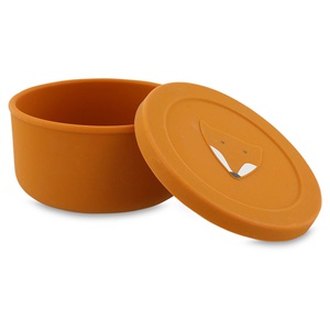 Pot à Snack Silicone avec Couvercle MR. FOX Trixie