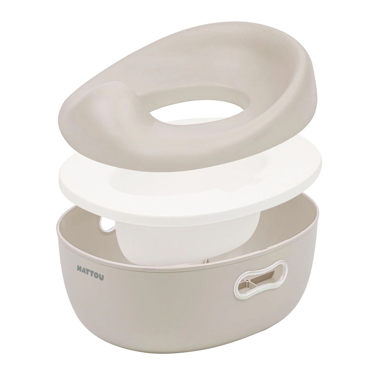 Pot bébé POTTY 3 en 1 Nattou beige