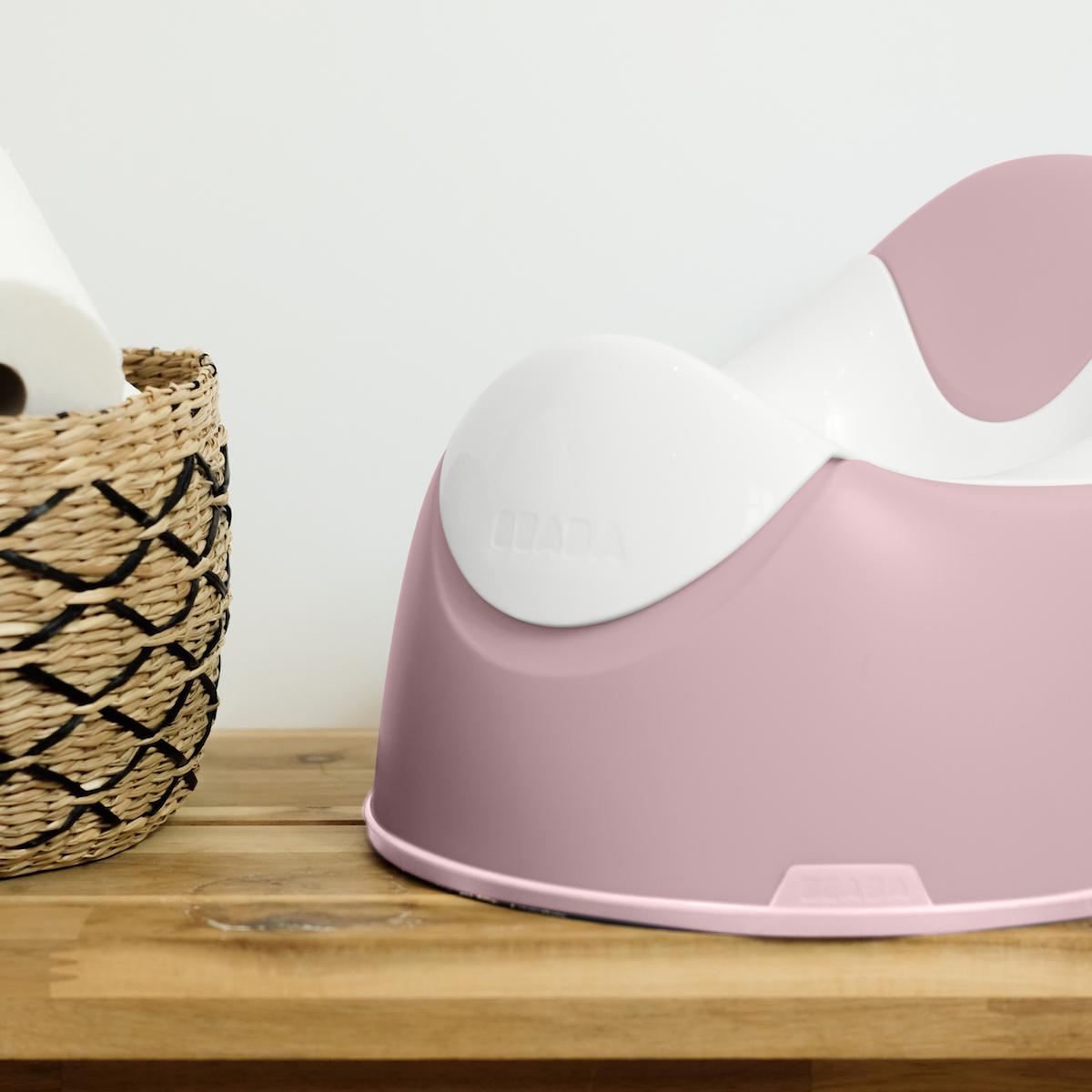 Pot ergonomique Beaba Old pink