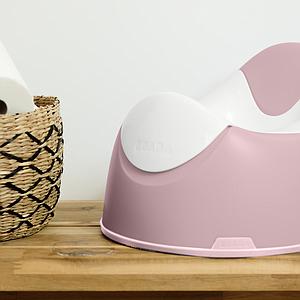 Pot ergonomique Beaba Old pink