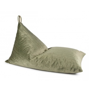 Pouf 115x77cm ESSAOUIRA Nobodinoz Olive Green