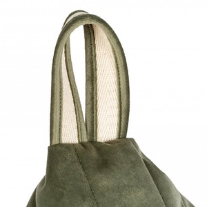 Pouf 115x77cm ESSAOUIRA Nobodinoz Olive Green