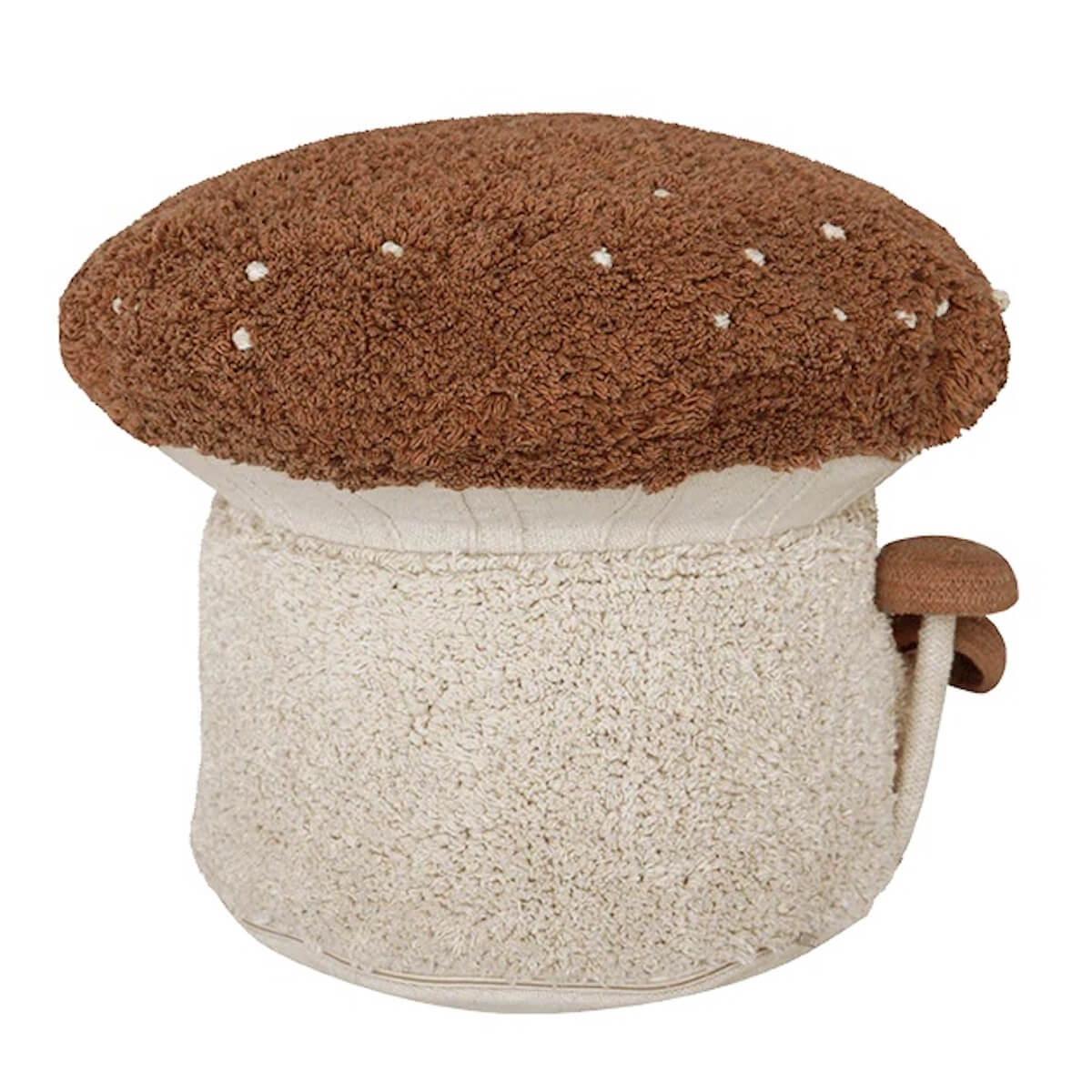 Pouf 35x45cm BOLETUS Lorena Canals Natural