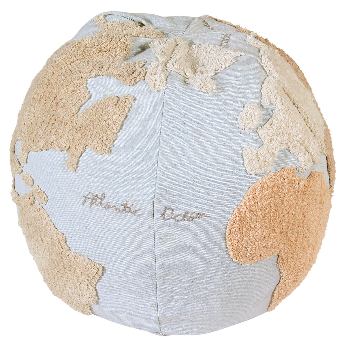 Pouf 50cm WORLD MAP Lorena Canals
