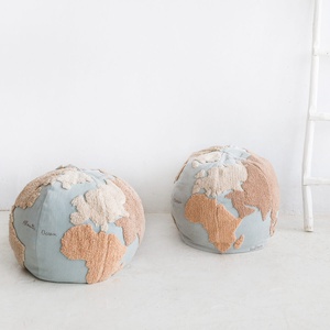 Pouf 50cm WORLD MAP Lorena Canals