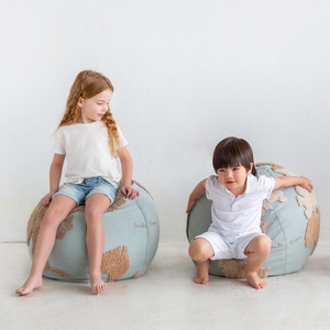 Pouf 50cm WORLD MAP Lorena Canals