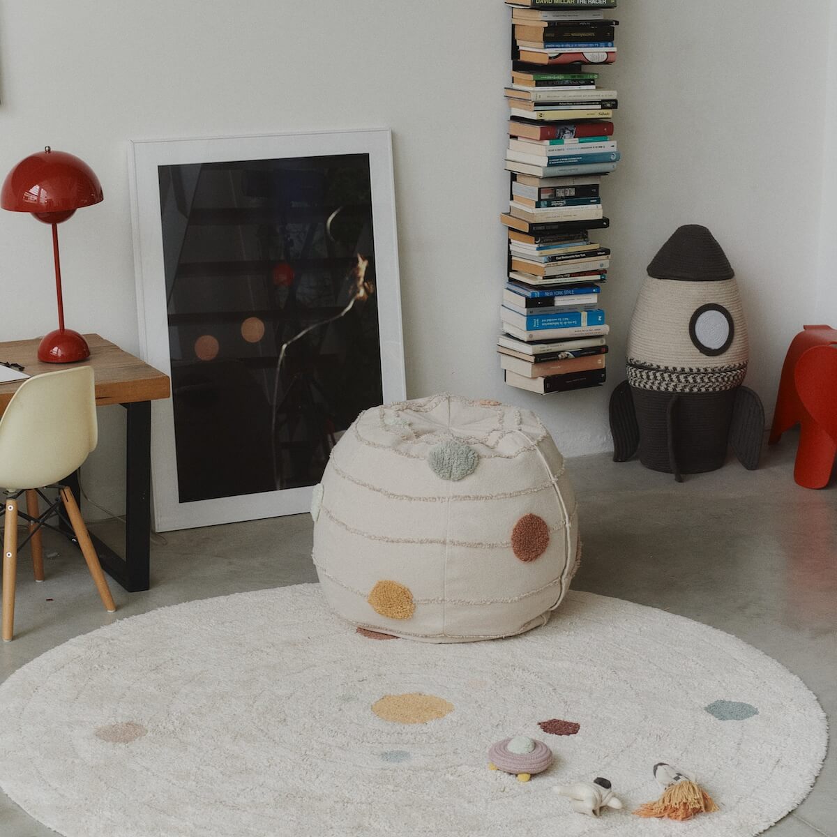 Pouf 50x45cm Solar System Lorena Canals