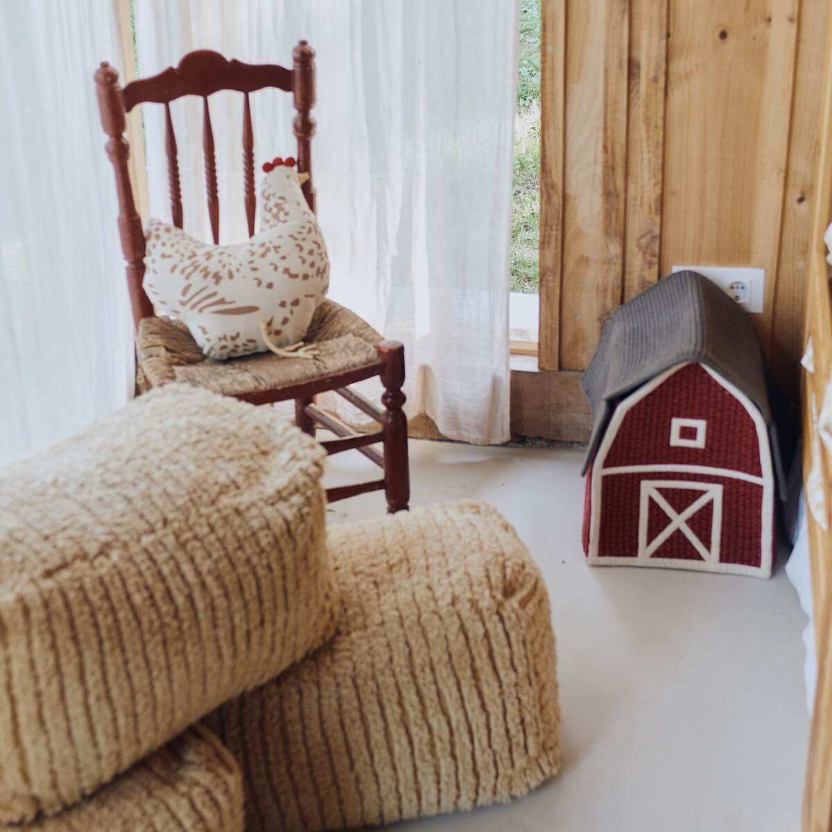 Pouf 52cm HAYSTACK Lorena Canals